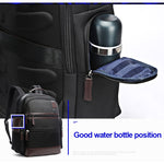 Bopai 751-007291 Borsa a tracolla doppia impermeabile antifurto da lavoro di grande capacità, con porta di ricarica USB, dimensioni: 34x19x43,5 cm, 751-007291