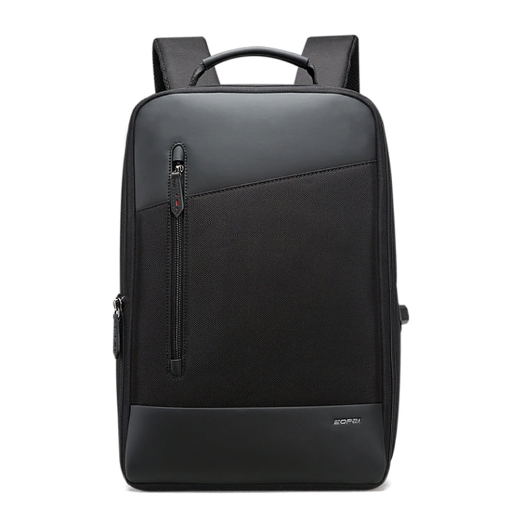 Bopai 851-009911 Borsa a tracolla doppia impermeabile antifurto da lavoro di grande capacità, con porta di ricarica USB, dimensioni: 30,5x13x45 cm, 851-009911