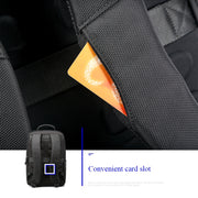 Bopai 851-009911 Borsa a tracolla doppia impermeabile antifurto da lavoro di grande capacità, con porta di ricarica USB, dimensioni: 30,5x13x45 cm, 851-009911