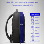 Bopai 851-009911 Borsa a tracolla doppia impermeabile antifurto da lavoro di grande capacità, con porta di ricarica USB, dimensioni: 30,5x13x45 cm, 851-009911