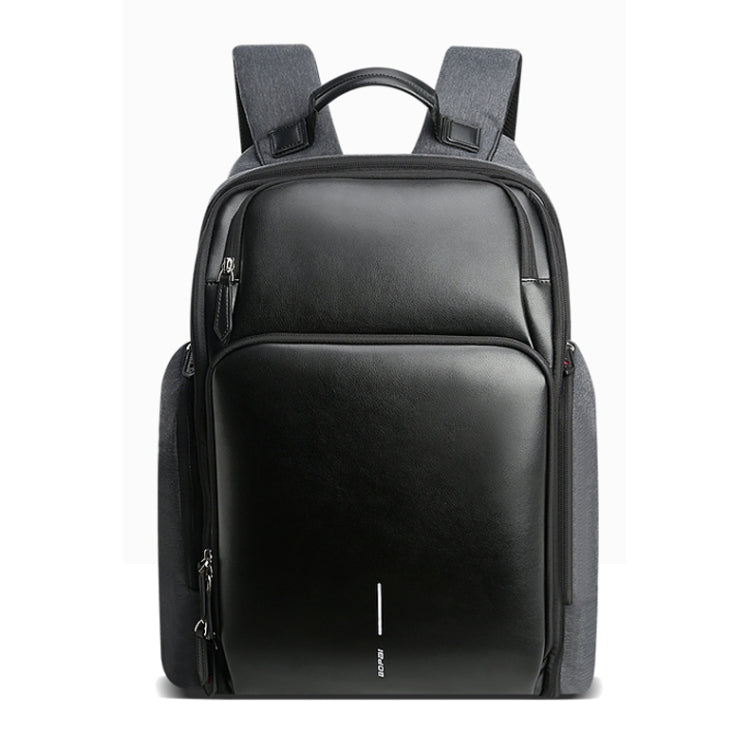 Bopai 851-010128 Borsa a tracolla doppia impermeabile antifurto da lavoro di grande capacità, con porta di ricarica USB, dimensioni: 34x19x43 cm, 851-010128