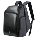 Bopai 851-010128 Borsa a tracolla doppia impermeabile antifurto da lavoro di grande capacità, con porta di ricarica USB, dimensioni: 34x19x43 cm, 851-010128