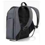 Bopai 851-010128 Borsa a tracolla doppia impermeabile antifurto da lavoro di grande capacità, con porta di ricarica USB, dimensioni: 34x19x43 cm, 851-010128