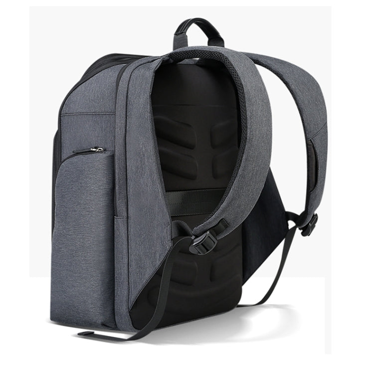 Bopai 851-010128 Borsa a tracolla doppia impermeabile antifurto da lavoro di grande capacità, con porta di ricarica USB, dimensioni: 34x19x43 cm, 851-010128