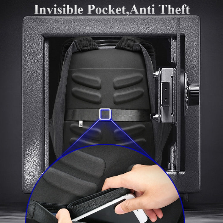 Bopai 851-014518 Borsa a tracolla doppia da lavoro impermeabile a tre strati di grande capacità, con porta di ricarica USB, dimensioni: 37x21x47,5 cm, 851-014518