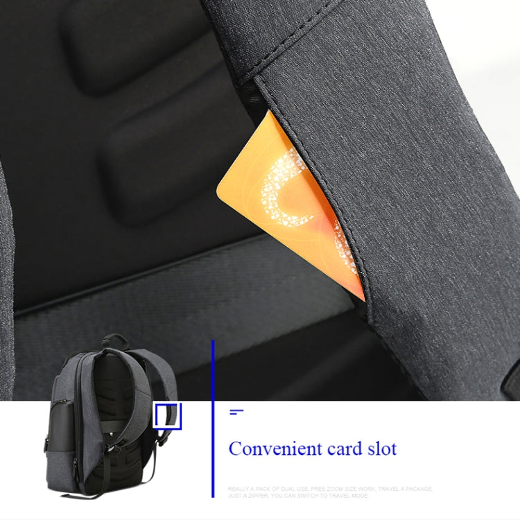 Bopai 851-014518 Borsa a tracolla doppia da lavoro impermeabile a tre strati di grande capacità, con porta di ricarica USB, dimensioni: 37x21x47,5 cm, 851-014518
