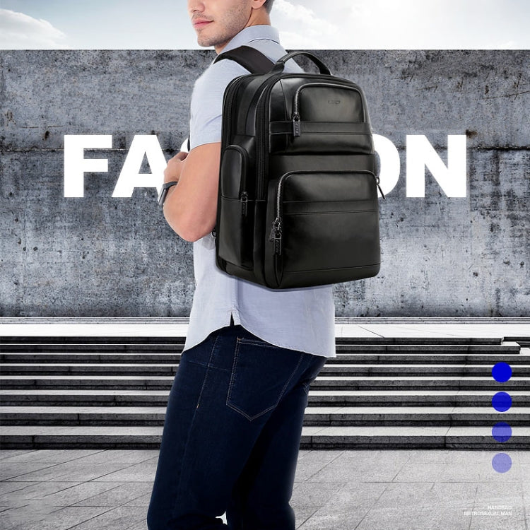Bopai 851-019811 Borsa per tablet portatile antifurto impermeabile in pelle di grande capacità per tablet da 15,6 pollici e inferiore, con porta di ricarica USB, 851-019811