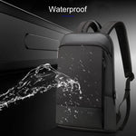 Bopai 851-023331 Borsa per tablet portatile ultrasottile antifurto impermeabile per laptop da 14 pollici e inferiore, 851-023331