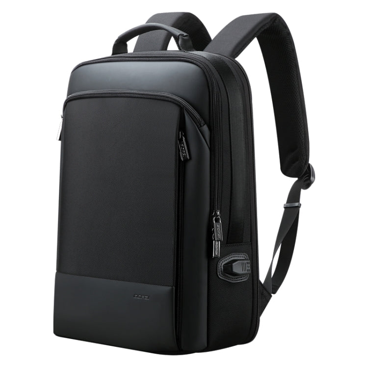 Bopai 61-07311 Borsa per tablet portatile antifurto impermeabile di grande capacità per 15,6 pollici e inferiori, porta di ricarica USB esterna, 61-07311