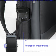Bopai 61-07311 Borsa per tablet portatile antifurto impermeabile di grande capacità per 15,6 pollici e inferiori, porta di ricarica USB esterna, 61-07311