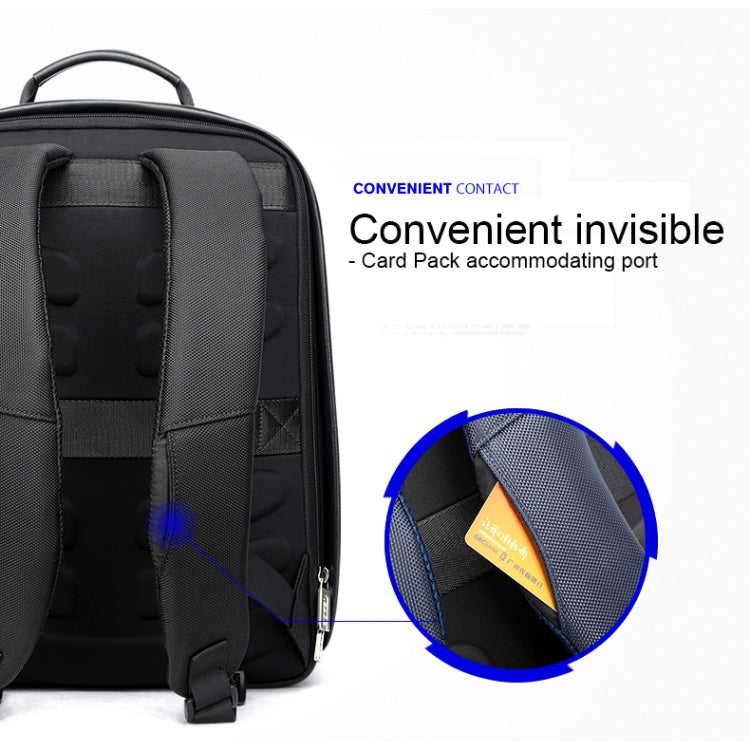 Bopai 751-006431 Borsa a tracolla doppia antifurto impermeabile da lavoro di grande capacità, con porta di ricarica USB, dimensioni: 27x16,5x40 cm, 751-006431