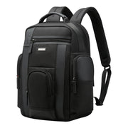 Bopai 851-008821 Borsa a tracolla doppia antifurto impermeabile traspirante per esterni di grande capacità, con porta di ricarica USB, dimensioni: 36x17x41,5 cm, 851-008821