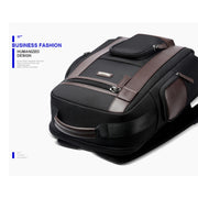 Bopai 851-008821 Borsa a tracolla doppia antifurto impermeabile traspirante per esterni di grande capacità, con porta di ricarica USB, dimensioni: 36x17x41,5 cm, 851-008821