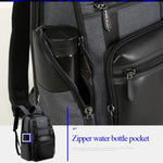 Bopai 851-014318 Moda Outdoor Traspirante Impermeabile Antifurto Borsa a tracolla doppia di grande capacità a tre strati, con porta di ricarica USB, Dimensioni: 31x17x44 cm, 851-014318