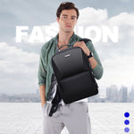 Bopai 61-02511 Zaino da uomo antifurto impermeabile traspirante da viaggio d'affari, dimensioni: 30x15x44 cm, 61-02511