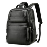 Bopai 851-01981A Zaino da uomo antifurto da viaggio business in pelle primo fiore, dimensioni: 35x26x44 cm, 851-01981A