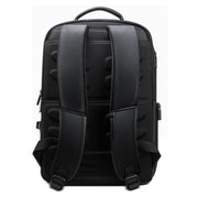 Bopai 851-024011 Zaino da uomo antifurto traspirante Business in pelle primo fiore, dimensioni: 28x18x42 cm, 851-024011