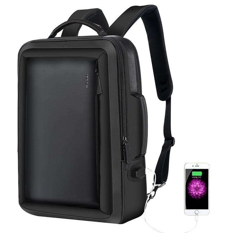 Bopai 751-006551 Zaino per laptop traspirante, casual, di grande capacità, con interfaccia USB esterna, dimensioni: 30 x 12 x 44 cm, 751-006551