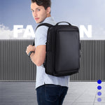 Bopai 751-006551 Zaino per laptop traspirante, casual, di grande capacità, con interfaccia USB esterna, dimensioni: 30 x 12 x 44 cm, 751-006551