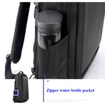 Bopai 751-006551 Zaino per laptop traspirante, casual, di grande capacità, con interfaccia USB esterna, dimensioni: 30 x 12 x 44 cm, 751-006551