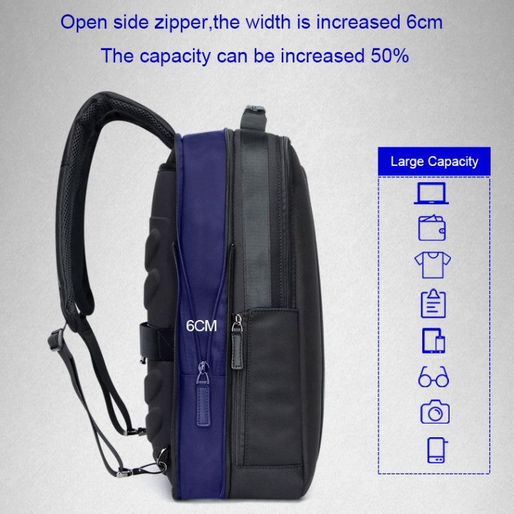Bopai 751-006561 Zaino per laptop traspirante, casual, di grande capacità, con interfaccia USB esterna, dimensioni: 29 x 16 x 44 cm, 751-006561