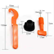 Dispositivo di livellamento con clip livellatore da 50 pezzi. Ausili per il posizionamento delle piastrelle di pavimentazione, Positioning Aids