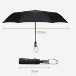 Ombrello anti-UV impermeabile tre pieghe portatile leggero automatico
