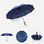 Ombrello anti-UV impermeabile tre pieghe portatile leggero automatico