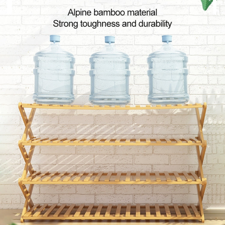 Scaffale pieghevole in legno massello 3 strati 70 cm