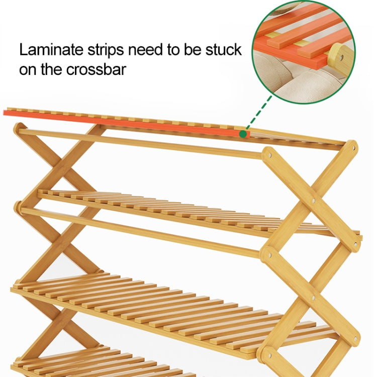 Scaffali per piante in vaso pieghevoli in legno massello per soggiorno con balcone a 4 strati, lunghezza: 50 cm, 50cm 4-Layer