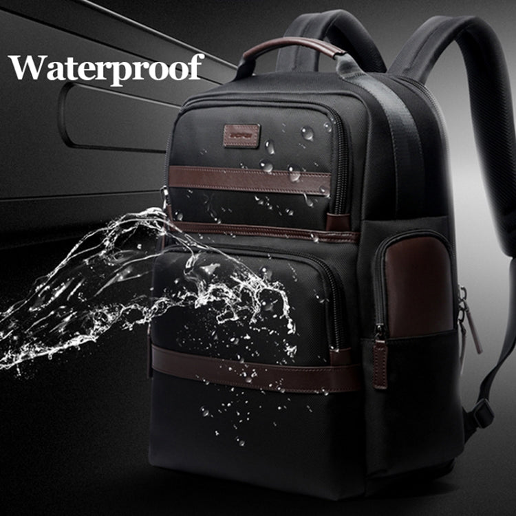 Bopai 751-007301 Borsa a tracolla doppia impermeabile antifurto da lavoro di grande capacità, con porta di ricarica USB, dimensioni: 28x19x42 cm