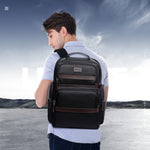 Bopai 751-007301 Borsa a tracolla doppia impermeabile antifurto da lavoro di grande capacità, con porta di ricarica USB, dimensioni: 28x19x42 cm