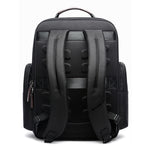 Bopai 751-007301 Borsa a tracolla doppia impermeabile antifurto da lavoro di grande capacità, con porta di ricarica USB, dimensioni: 28x19x42 cm