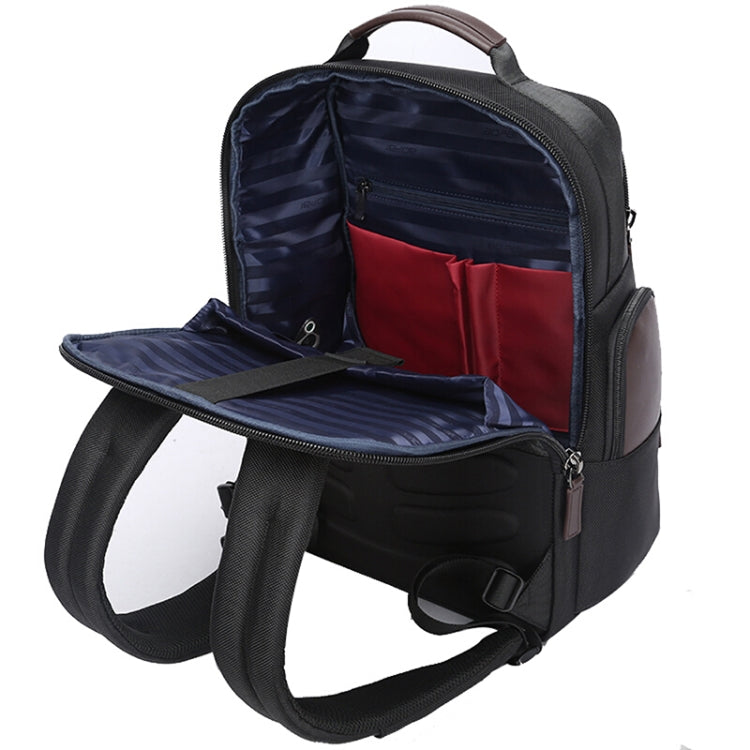 Bopai 751-007301 Borsa a tracolla doppia impermeabile antifurto da lavoro di grande capacità, con porta di ricarica USB, dimensioni: 28x19x42 cm
