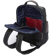 Bopai 751-007301 Borsa a tracolla doppia impermeabile antifurto da lavoro di grande capacità, con porta di ricarica USB, dimensioni: 28x19x42 cm