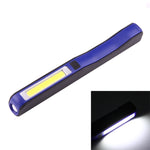 LED COB a 2 modalità con clip per penna magnetica ruotabile di 90 gradi