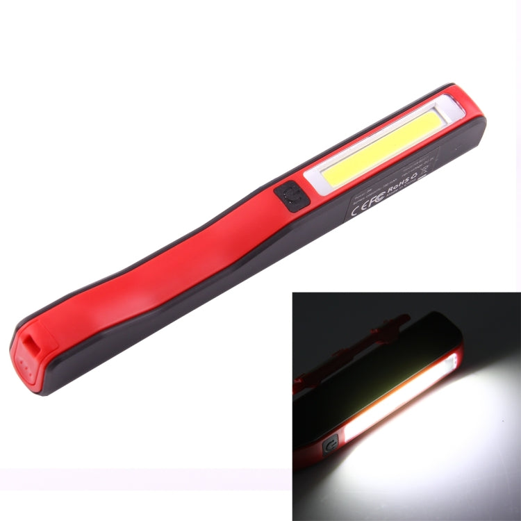 LED COB a 2 modalità con clip per penna magnetica ruotabile di 90 gradi
