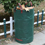 Sacchetti per foglie cadute da giardino in PP da 84 galloni, 300 litri, Sacchetti per rifiuti verdi, dimensioni: 67 cm x 84 cm, 300L
