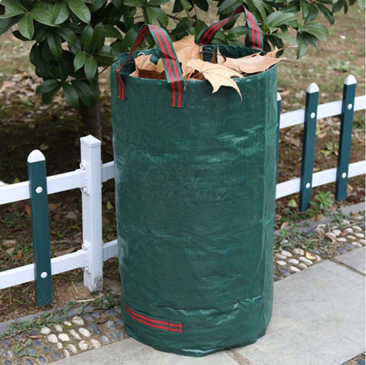 Sacchetti per foglie cadute da giardino in PP da 84 galloni, 300 litri, Sacchetti per rifiuti verdi, dimensioni: 67 cm x 84 cm, 300L