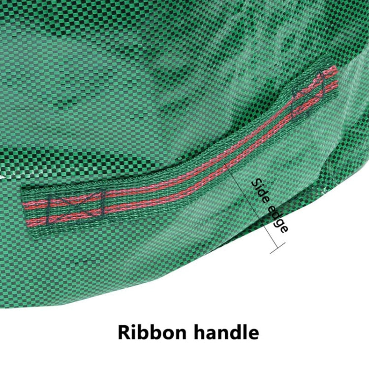 Sacchetti per foglie cadute da giardino in PP da 500 litri da 132 galloni, sacchetti per rifiuti verdi, dimensioni: 80 cm x 100 cm, 500L