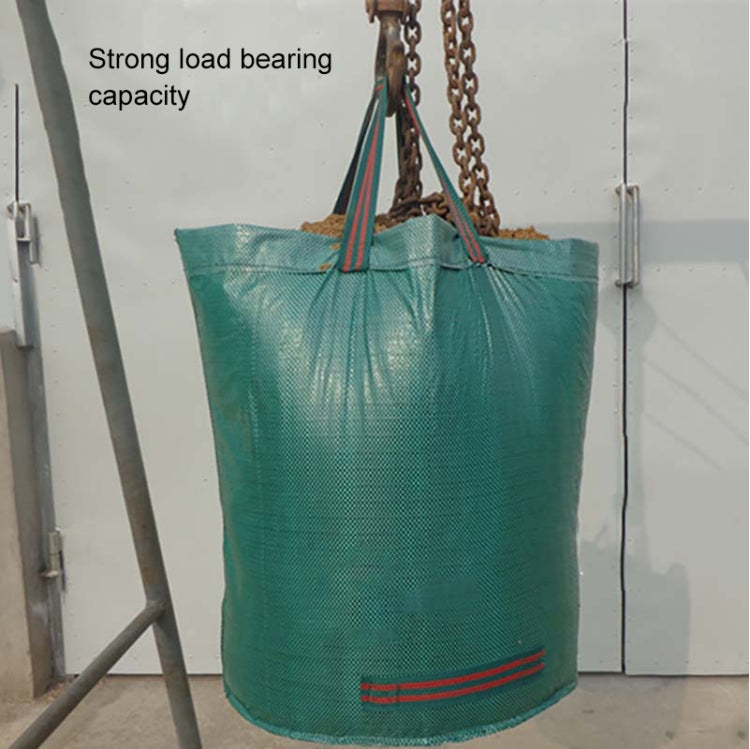 Sacchetti per foglie cadute da giardino in PP da 500 litri da 132 galloni, sacchetti per rifiuti verdi, dimensioni: 80 cm x 100 cm, 500L