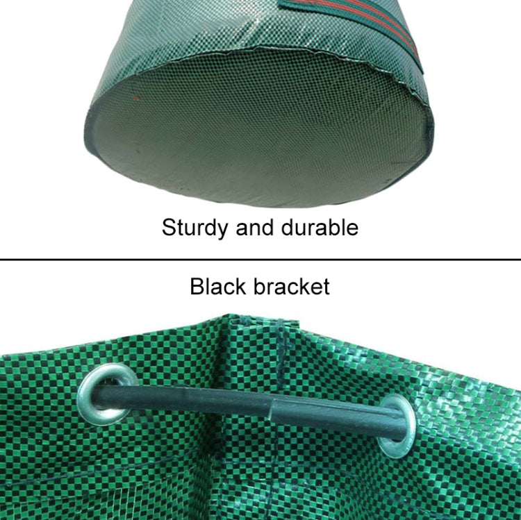 Sacchetti per foglie cadute da giardino in PP da 72 galloni, 272 litri, Sacchetti per rifiuti verdi, dimensioni: 67 cm x 76 cm, 272L