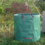 Sacchetti per foglie cadute da giardino in PP da 72 galloni, 272 litri, Sacchetti per rifiuti verdi, dimensioni: 67 cm x 76 cm, 272L