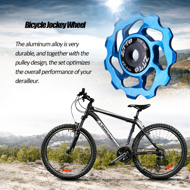 Accessori per biciclette con cuscinetti in ceramica per deragliatore per bicicletta ZTTO 11T 4/5/6 MM