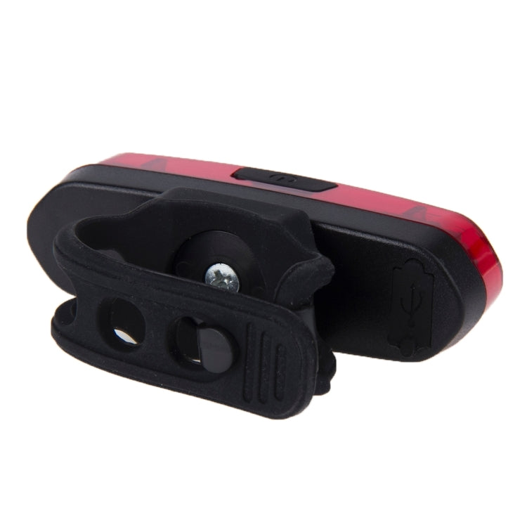 Fanale posteriore per bici LED monocolore ricaricabile USB