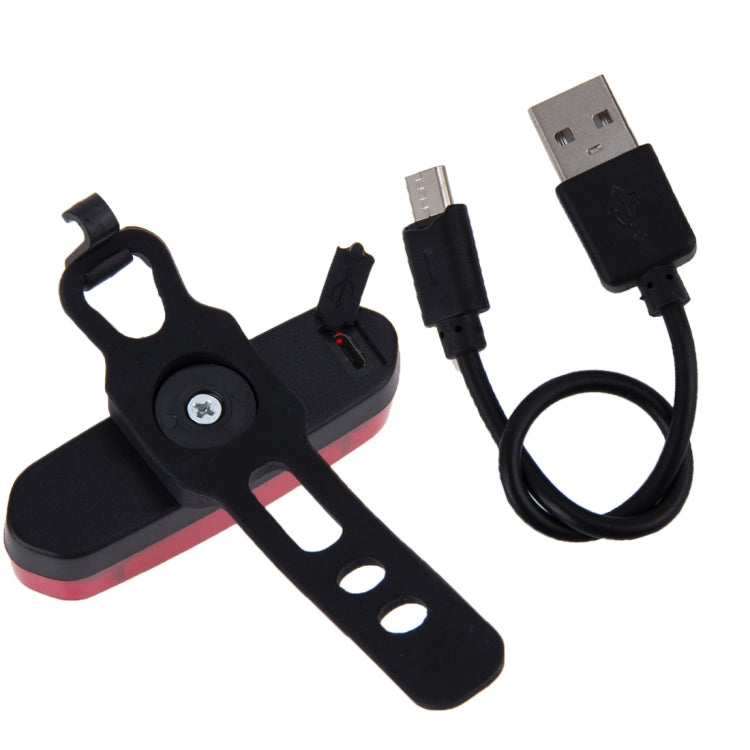 Fanale posteriore per bici LED monocolore ricaricabile USB