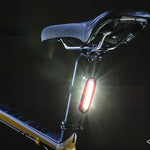 Fanale posteriore per bici LED monocolore ricaricabile USB