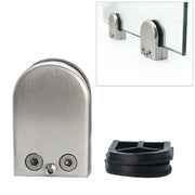 9-14mm Concavo Fondo Curvo Opaco Lucido In Acciaio Inox 201 Clip Fissa Ringhiera In Vetro Strato di Legno Bordo Staffa di Morsetto, 9-14mm, Curved Bottom, 201 Stainless Steel