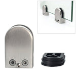 5 pz 5-8mm fondo piatto opaco lucido acciaio inossidabile 201 clip fissa ringhiera vetro strato di legno staffa di serraggio, 5-8mm, Flat Bottom, 201 Stainless Steel