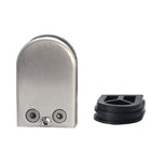 5 pz 5-8mm fondo piatto opaco lucido acciaio inossidabile 201 clip fissa ringhiera vetro strato di legno staffa di serraggio, 5-8mm, Flat Bottom, 201 Stainless Steel
